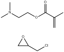 POLY(3-CHLORO-2-HYDROXYPROPYL-2-METHACRYLOXYETHYLDIMETHYLAMMONIUM CHLORIDE) Structure