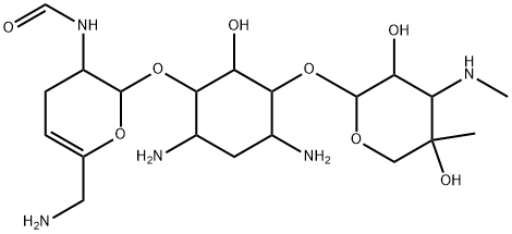 2'-N-formylsisomycin 化学構造式