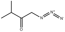 2-Butanone, 1-azido-3-methyl- 化学構造式
