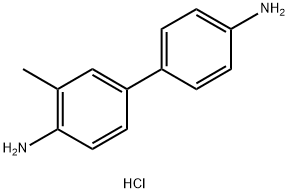 3-メチルベンジジン/塩酸,(1:x) 化学構造式