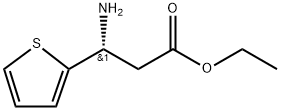 2-Thiophenepropanoic acid, β-amino-, ethyl ester, (βR)-,768356-40-7,结构式