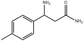 3-氨基-3-(对甲苯基)丙酰胺, 771528-24-6, 结构式