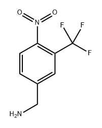 4-nitro-3-(trifluoromethyl)phenyl]methanamine,771574-22-2,结构式