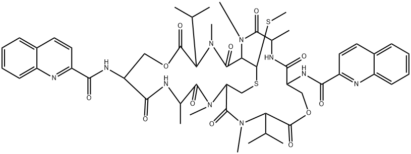 2QN-echinomycin 结构式