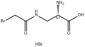 N(3)-(bromoacetyl)-2,3-diaminopropanoic acid Structure