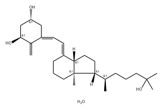 Calcitriol H20 结构式