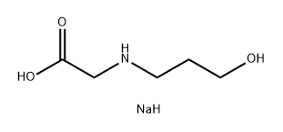 sodium 2-[(3-hydroxypropyl)amino]acetate,77428-79-6,结构式