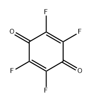 2,5-Cyclohexadiene-1,4-dione,  2,3,5,6-tetrafluoro-,  radical  ion(1+)  (9CI) Struktur