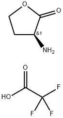 2(3H)-Furanone, 3-aminodihydro-, (3S)-, 2,2,2-trifluoroacetate (1:1) 结构式