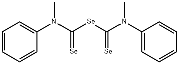 Selenodicarbonic diamide ((H2N)C(Se)2Se), N,N-dimethyl-N,N-diphenyl- 结构式