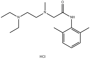 -ACETOXYLIDIDE DIHYDROCHLORIDE Structure