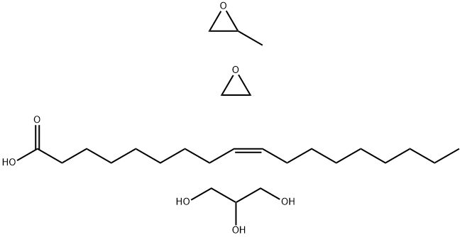 Oxirane, methyl-, polymer with oxirane, ether with 1,2,3-propanetriol (3:1), (9Z)-9-octadecenoate|甲基环氧乙烷、环氧乙烷与1,2,3-丙三醇的醚、(Z)-9-十八烯酸酯的聚合物