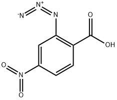 Benzoic acid, 2-azido-4-nitro-,78072-75-0,结构式