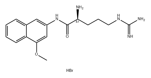 L-Arg-MNA.2HCl 结构式