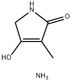 3-METHYL-4-HYDROXY-3-PYRROLIN-2-ONE AMMONIUM SALT Structure
