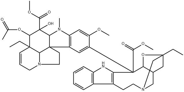 长春花胺,78779-58-5,结构式