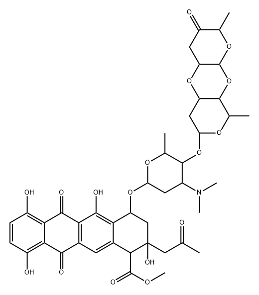 1-hydroxysulfurmycin B Struktur