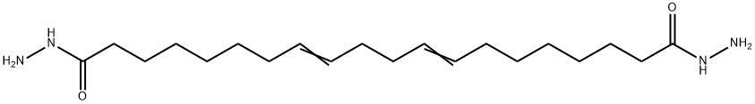 1,18-(hydrazinocarbonyl)-7,11-octadecadiene Struktur