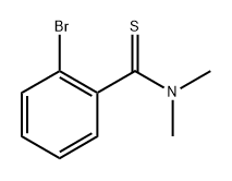 2-bromo-N,N-dimethylbenzothioamide Structure