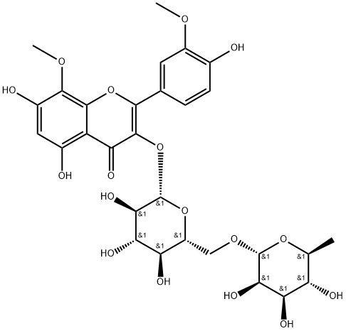 LIMOCITRIN3-O-RUTINOSIDE Struktur