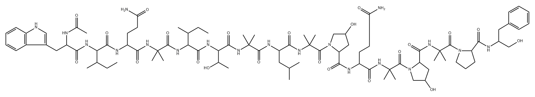 zervamicin IIA Structure