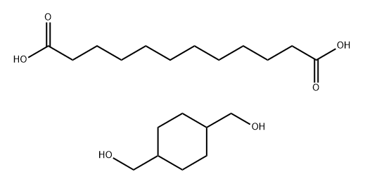 Dodecanedioic acid, polymer with 1,4-cyclohexanedimethanol Structure