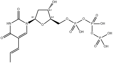 5-propenyl-dUTP 结构式