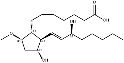 prostaglandin F2alpha 9-methyl ether Struktur