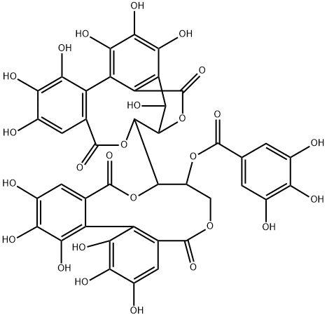 木麻黄鞣宁 结构式