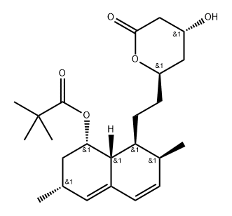 Simvastatin pivaloyl impurityQ: What is 
Simvastatin pivaloyl impurity Q: What is the CAS Number of 
Simvastatin pivaloyl impurity,79902-39-9,结构式