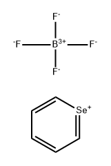 Seleninium tetrafluoroborate Struktur