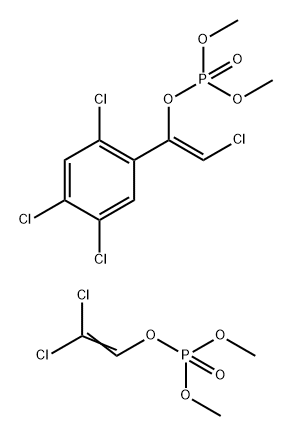 Gardona-dichlorvos mixt. Struktur