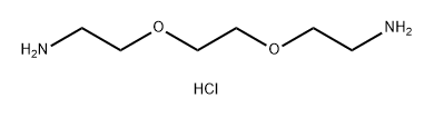 2,2′-(Ethylenedioxy)diethylammonium dichloride 化学構造式