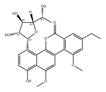 古铜色菌素 E,80937-34-4,结构式