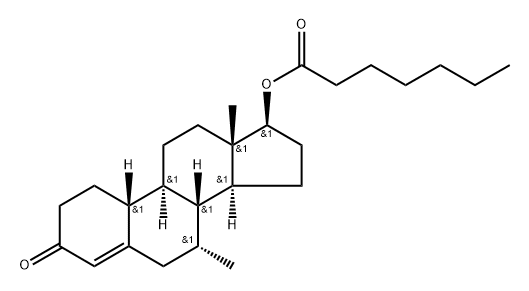 81005-56-3 Estr-4-en-3-one, 7-methyl-17-[(1-oxoheptyl)oxy]-, (7α,17β)- (9CI)