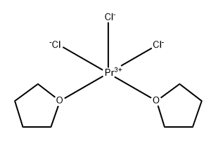 Praseodymium, trichlorobis(tetrahydrofuran)- 结构式