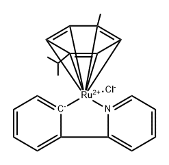 C21H22ClNRu|(RAC)-氯(Η6-对枯烯)(2-苯基吡啶-ΚC,N)钌(II)