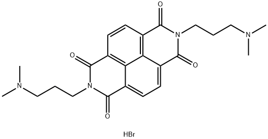 Benzo[lmn][3,8]phenanthroline-1,3,6,8(2H,7H)-tetrone, 2,7-bis[3-(dimethylamino)propyl]-, hydrobromide (1:2)|