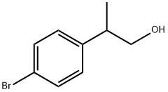 Benzeneethanol, 4-bromo-β-methyl- Struktur