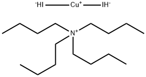 1-Butanaminium, N,N,N-tributyl-, diiodocuprate(1-) (1:1) Struktur