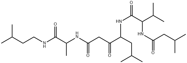 pepstatin ketone analog Struktur