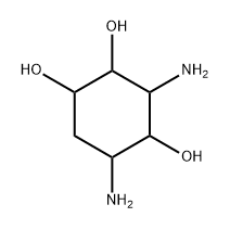 chiro-Inositol,  2,4-diamino-1,2,4-trideoxy-  (9CI) Struktur