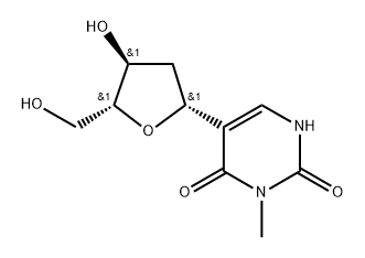 2'-deoxy-3-methylpseudouridine 结构式