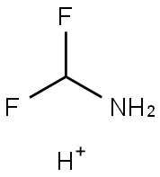 Methanamine, 1,1-difluoro-, conjugate acid (9CI) Struktur