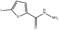 5-Iodo-2-thiophenecarboxylic acid hydrazide Structure