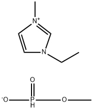 1-乙基-3-甲基咪唑鎓甲基膦酸酯 结构式