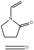 Polyvinylpyrrolidone-formaldehyde,82010-83-1,结构式