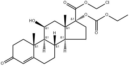 loteprednol Impurity 7 化学構造式