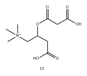 1-Propanaminium, 3-carboxy-2-[(carboxyacetyl)oxy]-N,N,N-trimethyl-, chloride (9CI) Structure