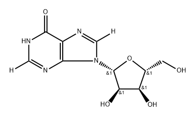 INOSINE, [2,8-3H]-,82252-19-5,结构式